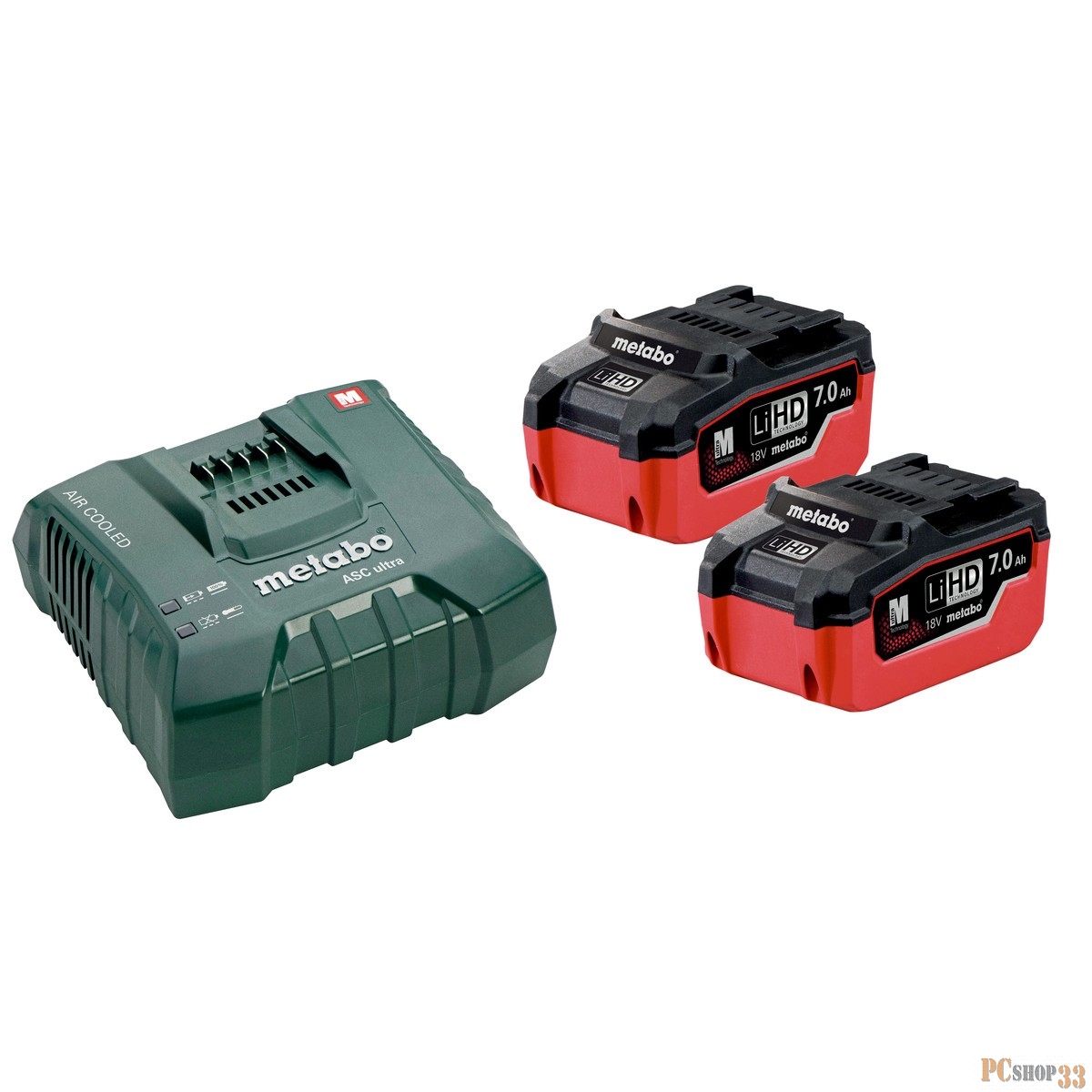 Basic-Set 2x LiHD 7,0Ah + ASC