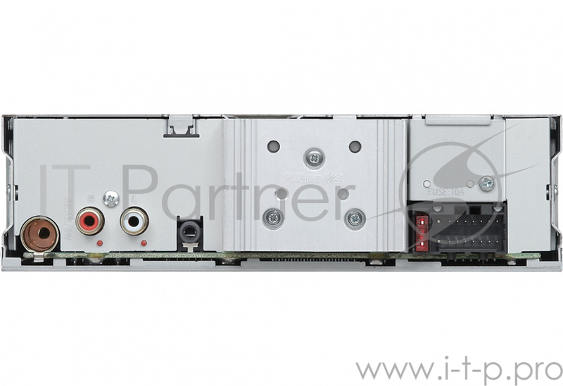 KENWOOD KDC-BT430U (2019, BT/СD/USB/AUX, Hi-res FLAC 24бит/96кГц, WAV/MP3/WMA/AAC, iPhone, Android, 1 пара линейных выходов, красная подсветка, USB 1,5A, 3-полосный кроссовер (поканальное управление), DSP/DTA, Управление настройками через приложение