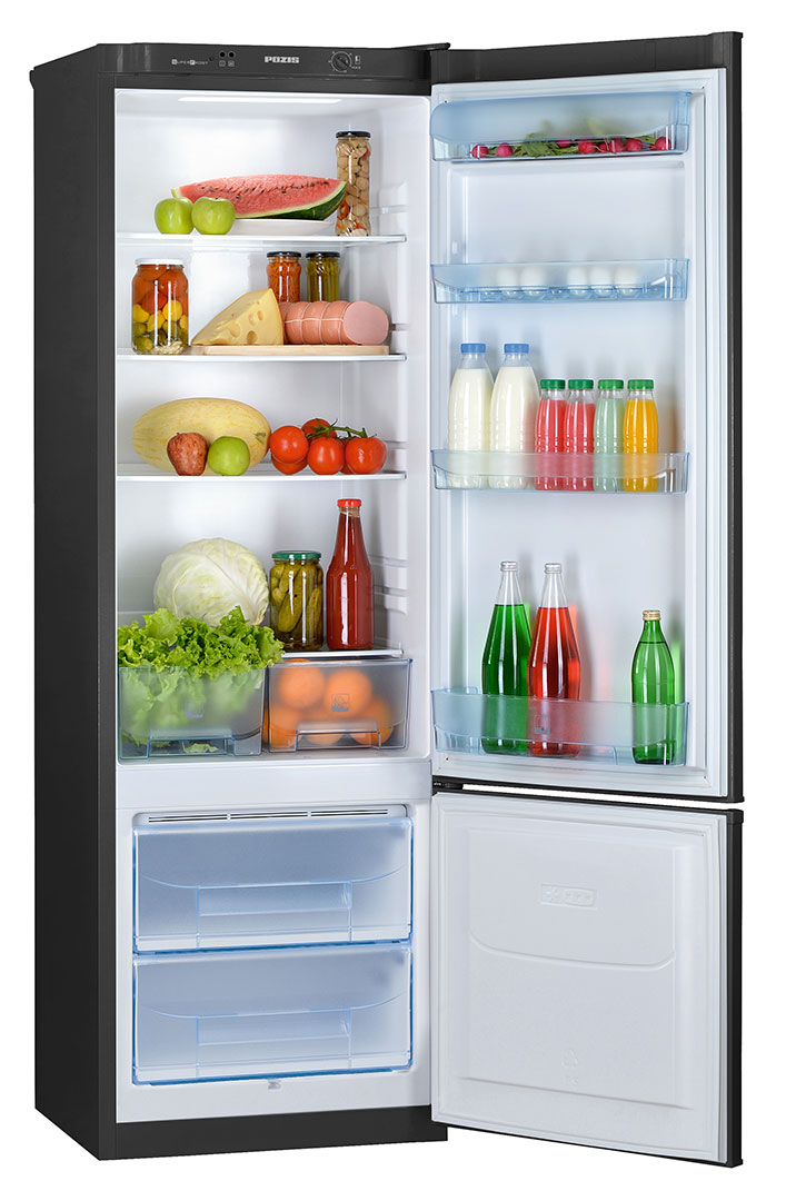Холодильник Pozis RK-103 двухкамерный серебристый металлик глянц.