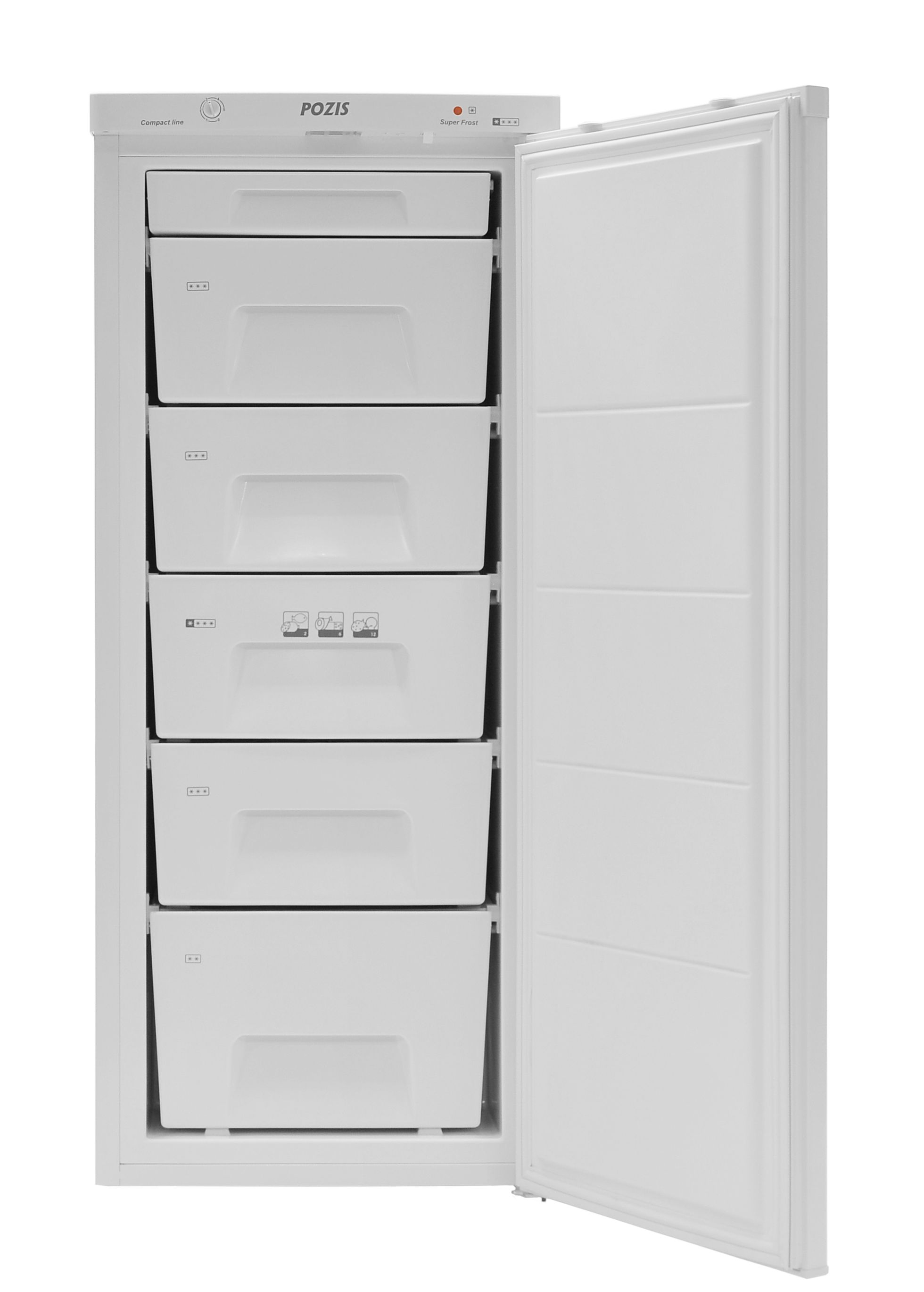 Морозильная камера POZIS FV-115 рубиновый