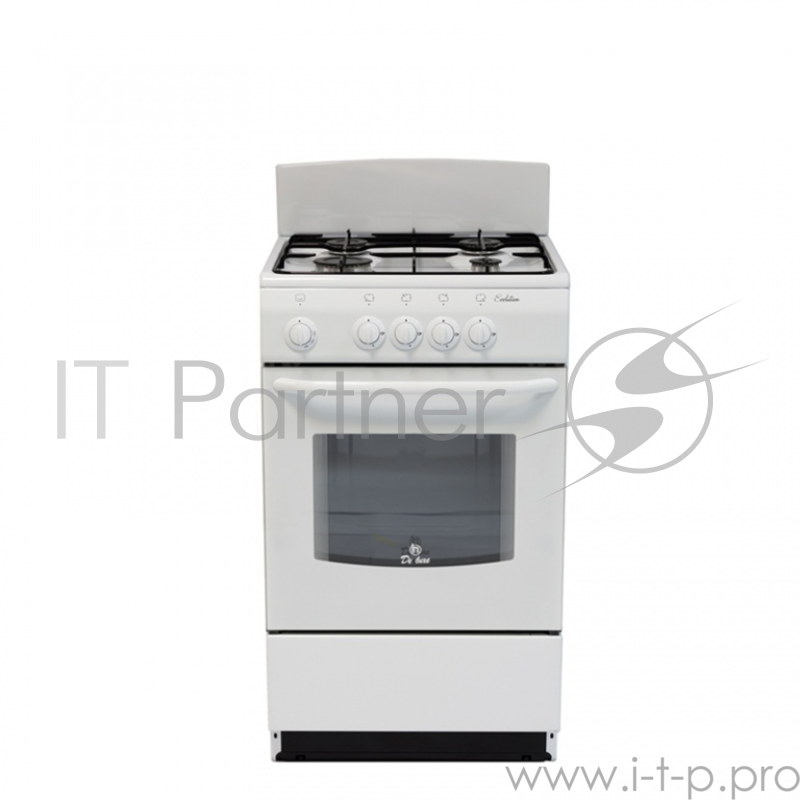 Плита Газовая De Luxe 5040.38г белый