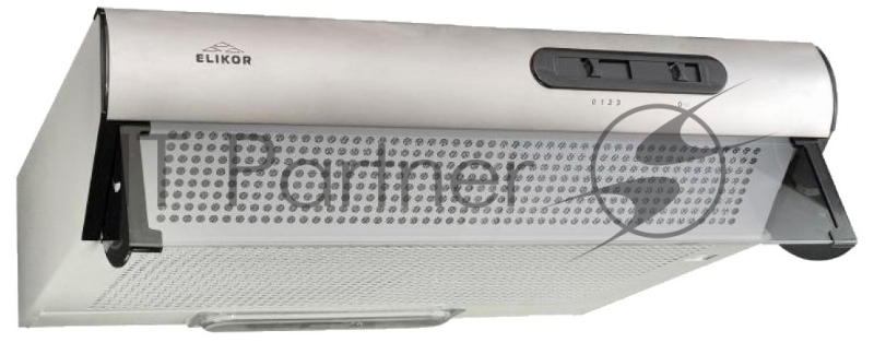Вытяжка козырьковая Elikor Europa 60П-290-П3Л белый управление: ползунковое (1 мотор)