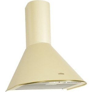 Вытяжка каминная Elikor Эпсилон 50П-430-П3Л белый - золотистый управление: ползунковое (1 мотор)