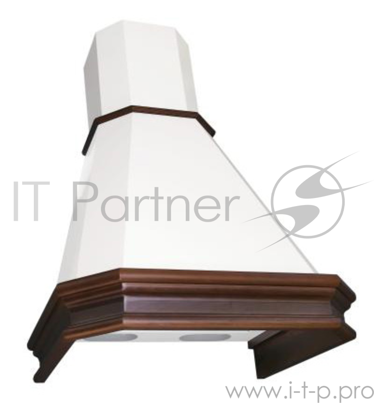 Вытяжка каминная Elikor Пергола 60П-650-П3Л бежевый - бук светло-коричневый управление: тактовое (1 мотор)