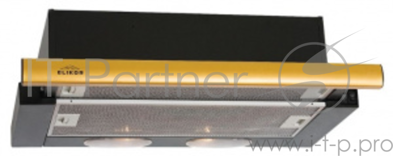 Вытяжка Elikor Интегра 60П-400-В2Л черный дуб неокр.