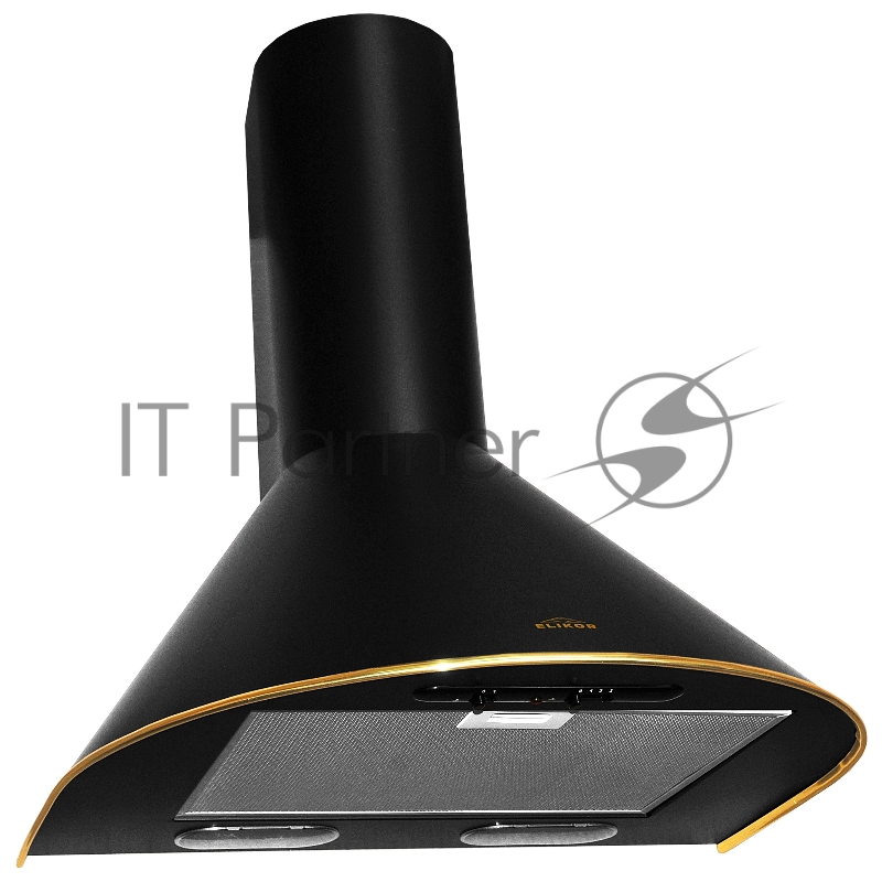 Вытяжка Elikor Вента 50П-430-П3Л черный - золото