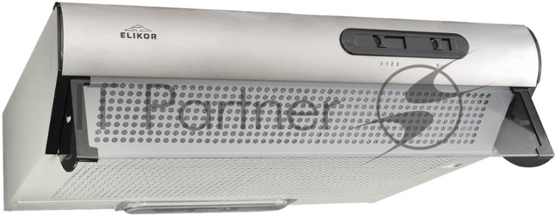 Вытяжка козырьковая Elikor Europa 50П-290-П3Л белый управление: ползунковое (1 мотор)