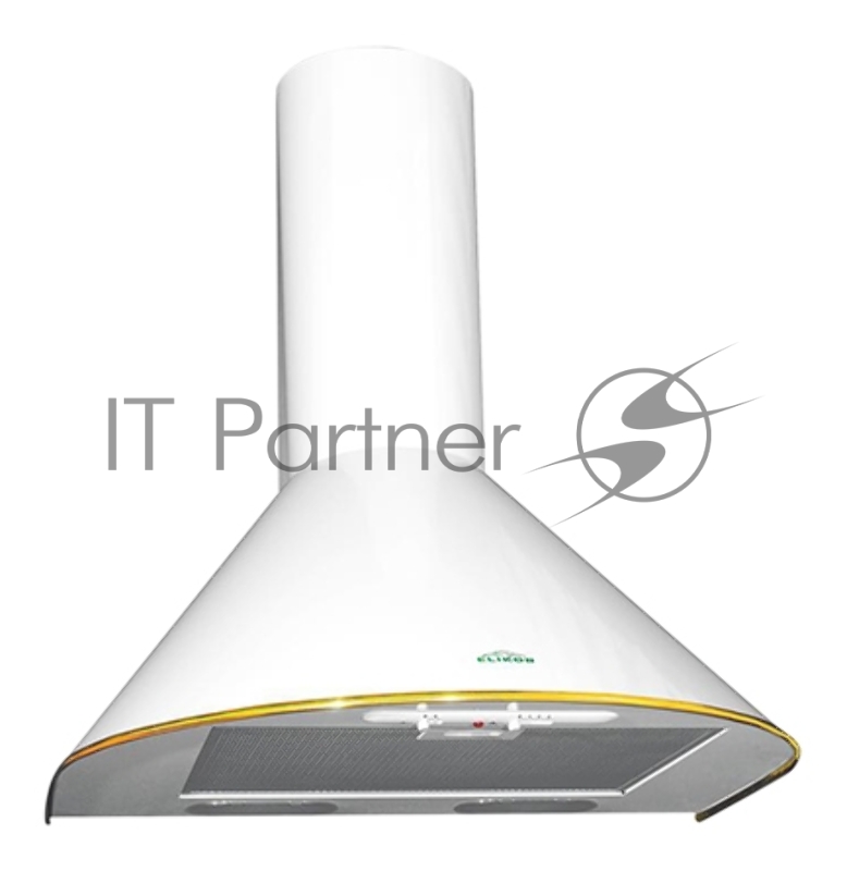 Вытяжка каминная Elikor Эпсилон 50П-430-П3Л ваниль золотистый управление: ползунковое (1 мотор)