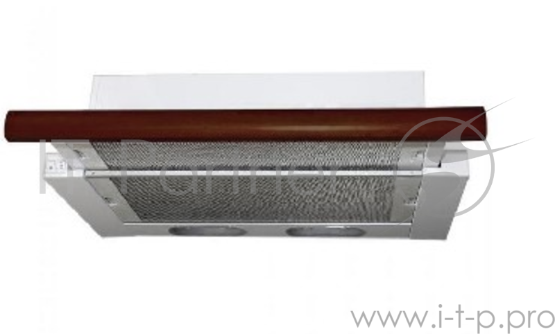 Вытяжка ELIKOR Интегра 60П-400-В2Л (белый/дуб венге) (белый/дуб венге, 200Вт, 2 скорости, механическое управление)