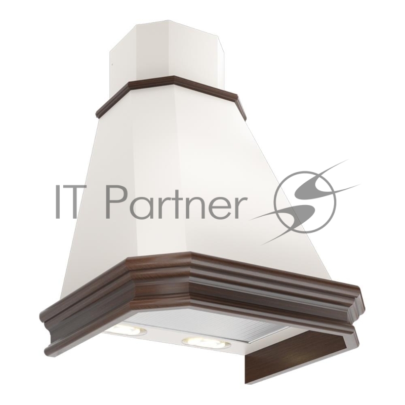 Вытяжка Elikor Ротонда 60П-650-П3Л беж/дуб вен.