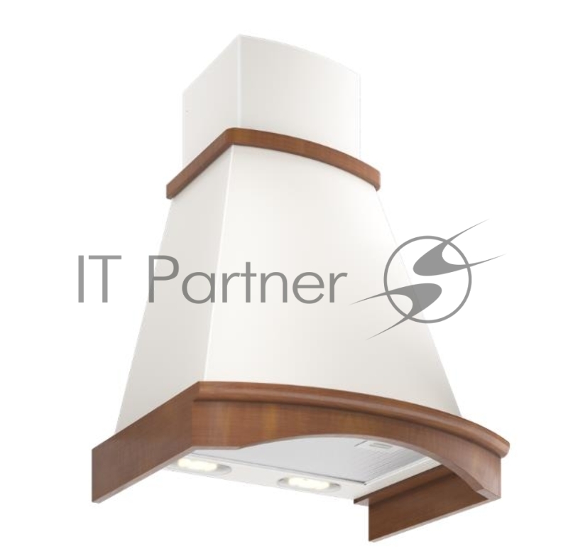 Вытяжка Elikor Ротонда 60П-650-П3Л бежевый бук