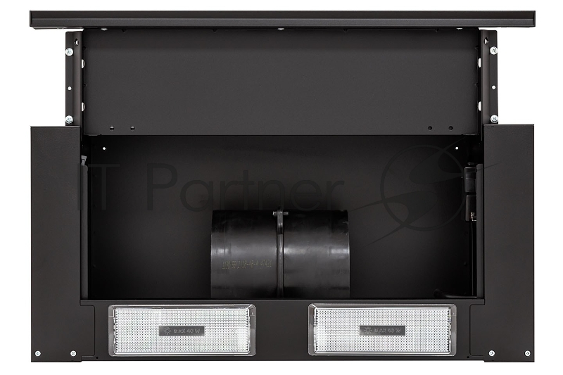 Воздухоочиститель Krona Kamilla 600 sensor inox ( 2 мотора ) вытяжка кухонная белый/черное стекло в окантовке из нерж.стали