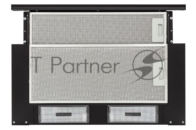 Воздухоочиститель Krona Kamilla 600 sensor inox ( 2 мотора ) вытяжка кухонная белый/черное стекло в окантовке из нерж.стали