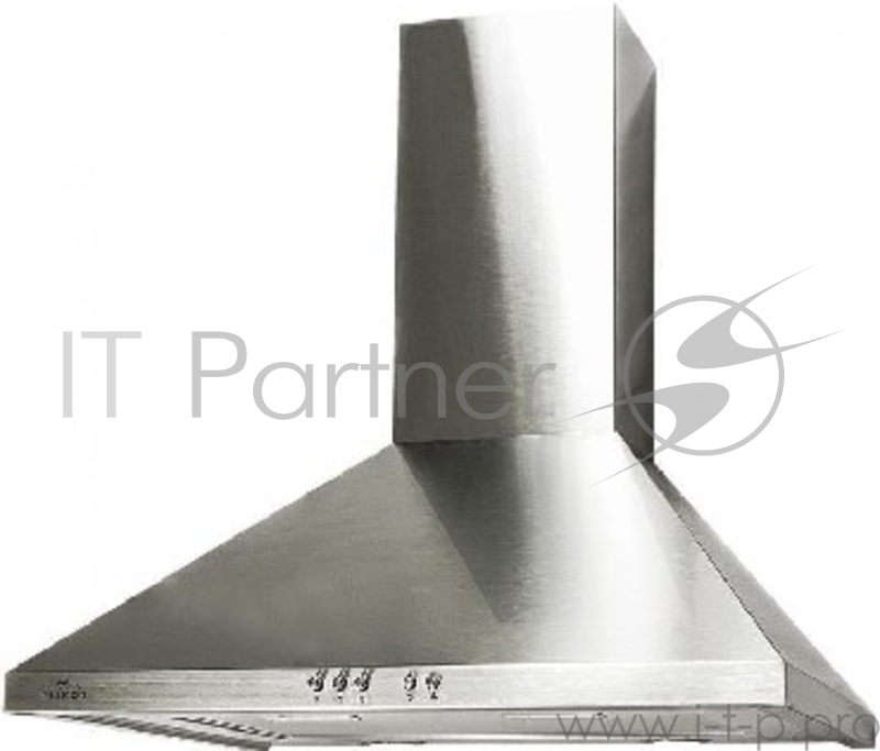 Вытяжка каминная Elikor Вента 60Н-650-К3Д нержавеющая сталь управление: кнопочное (1 мотор)
