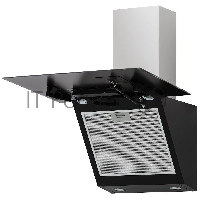 Вытяжка Krona Kristen 600 черный - серебристый S