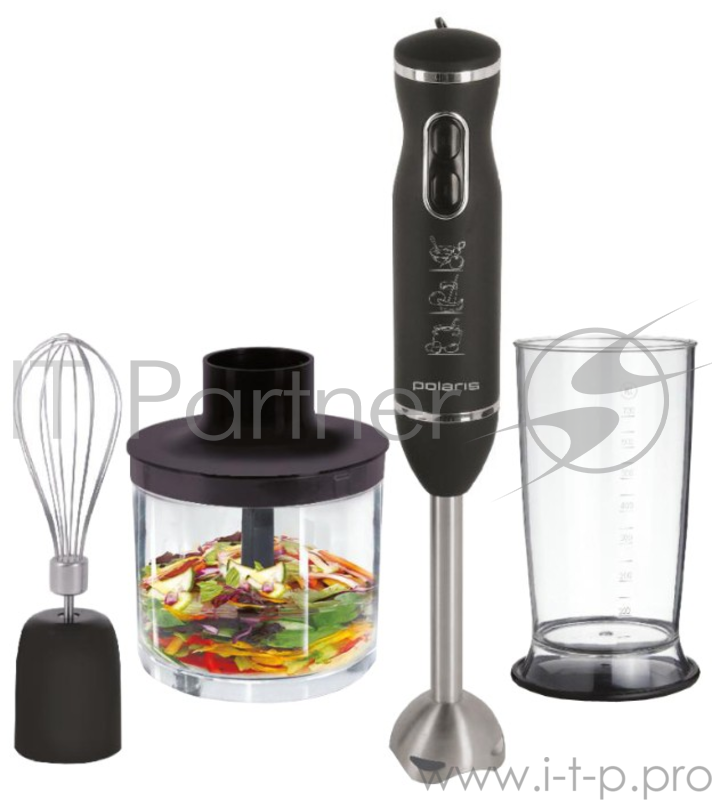 Блендер погружной Polaris PHB 0522 500Вт черный