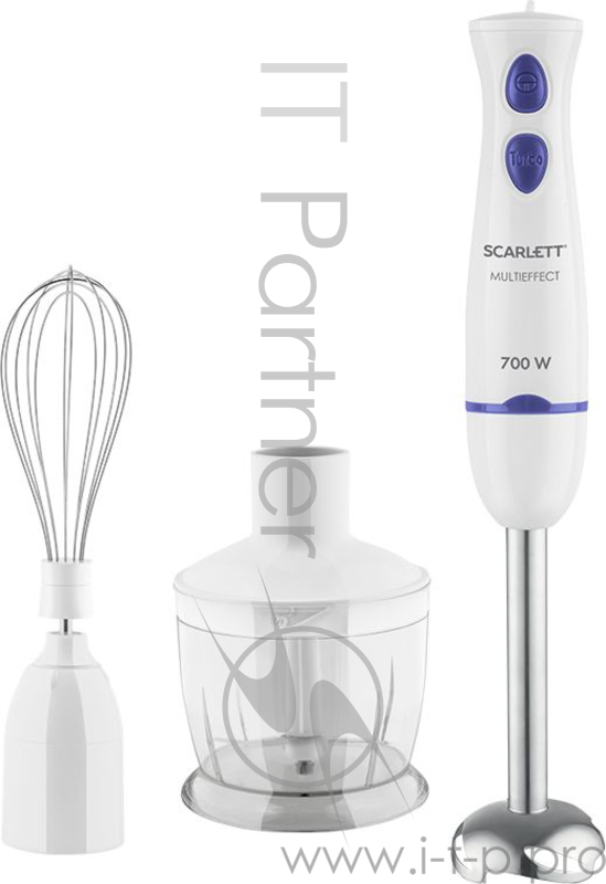 Блендер погружной Scarlett SC - HB42F43 700Вт белый