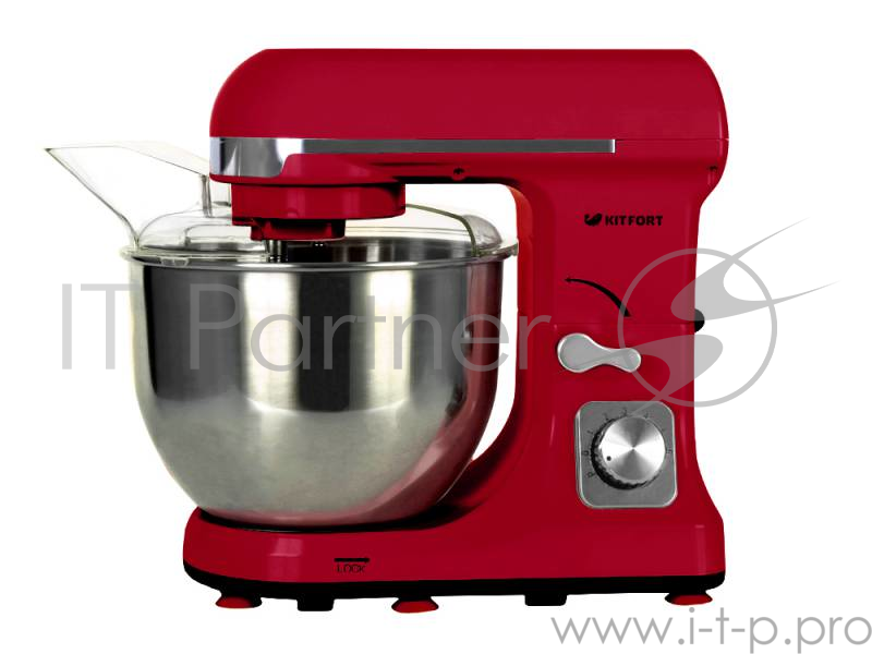 Миксер стационарный Kitfort КТ-1324-1 1000Вт красный