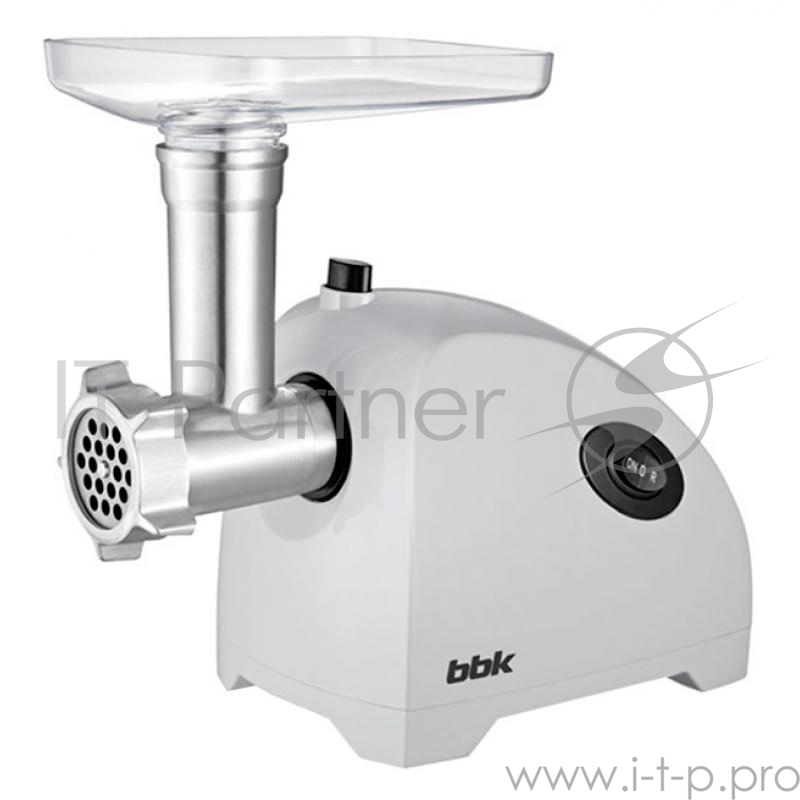 Мясорубка BBK MG1504 с/ч 1600 Вт, метал. шнек, реверс, 3 решетки