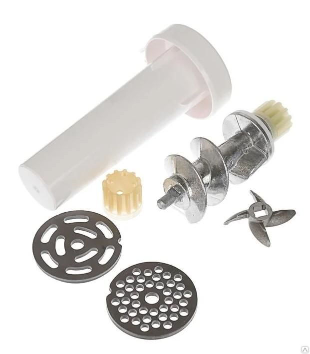 Мясорубка Аксион М 25.10, белый мрамор, макс. мощность 1500 Вт, производительность до 10кг/ч (3шт)