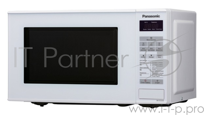 Микроволновая Печь Panasonic NN-ST251WZPE 800Вт (20л.) белый
