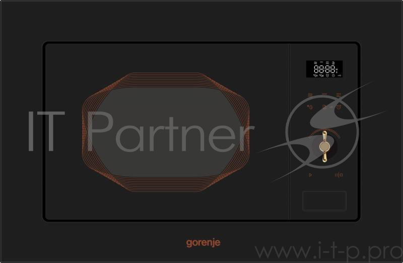 Микроволновая печь Gorenje BM201INB 20л. 800Вт черный (встраиваемая)