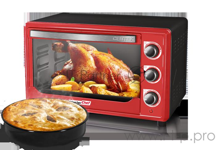 Мини-печь Centek CT-1538-50 Red Promo