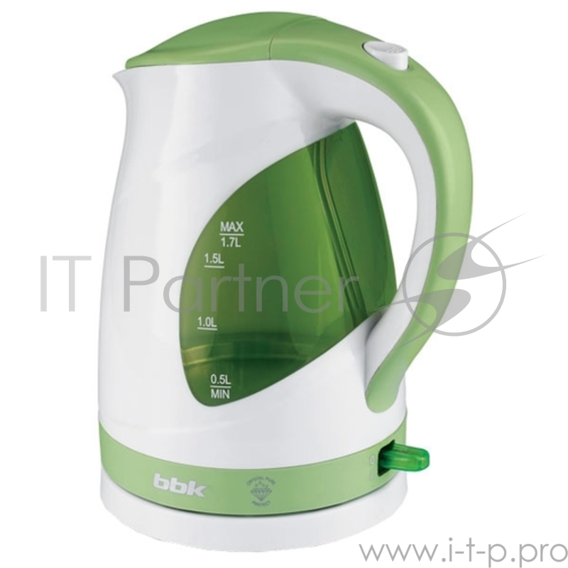 Чайники BBK Электрический чайник BBK EK1700P белый/зеленый