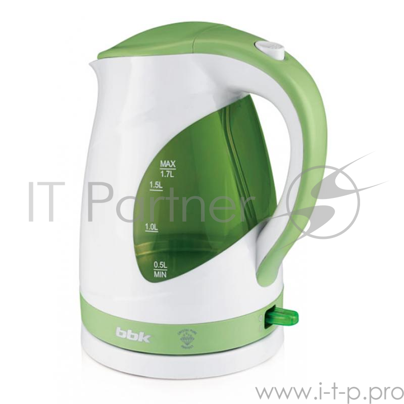 Чайники BBK Электрический чайник BBK EK1700P белый/зеленый