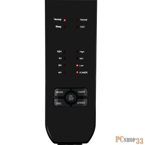 Вентилятор VITEK VT-1948(BK) напольный 60Вт диаметр 16'' 40см 3 скорости вращения таймер пду