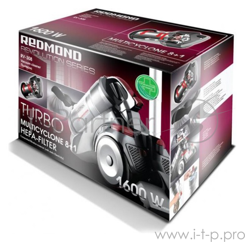 Пылесос Redmond RV-308 1600Вт серый