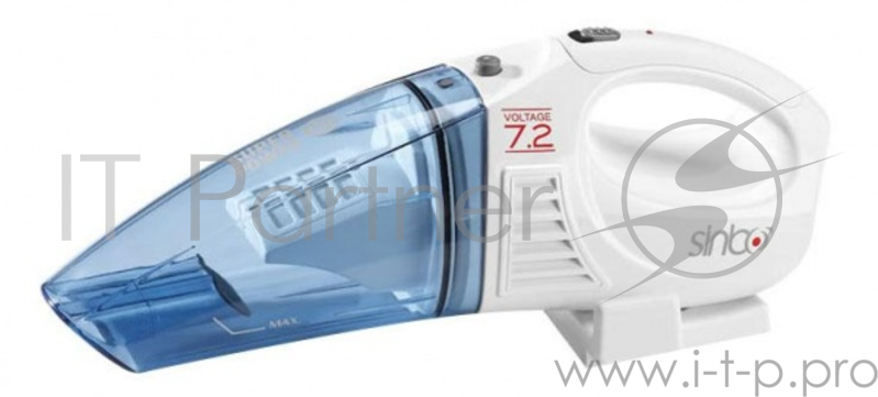 Пылесос Sinbo SVC-3471 синий_автомобильный, аккумуляторный.