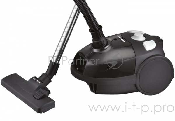 Пылесос Centek CT-2514 (черн) 2100/380Вт, регулятор мощности, тканевый мешок, телескоп. трубка