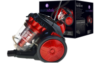 Пылесос EUROSTEK EVC-3002 Пылесос без мешка МУЛЬТИ-Циклон Eurostek EVC-3002 Максимальная мощность 2200 Вт., мощность всасывания 400 Вт., регулировка мощности всасывания, технология МУЛЬТИ-ЦИКЛОН, телескопическая металлическая трубка и щетка для пола,