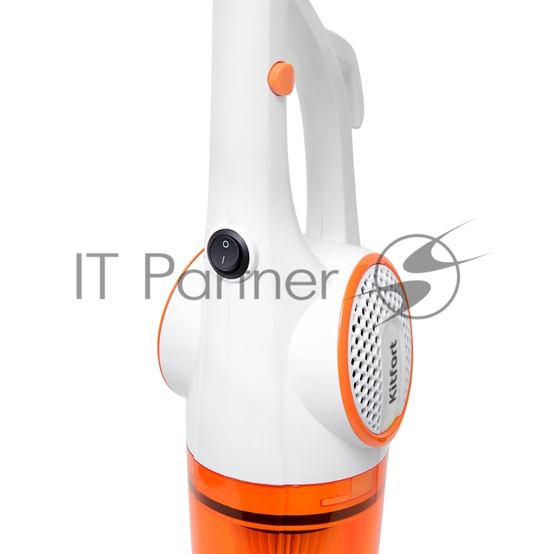 Пылесос ручной Kitfort КТ-523-1 600Вт белый/оранжевый