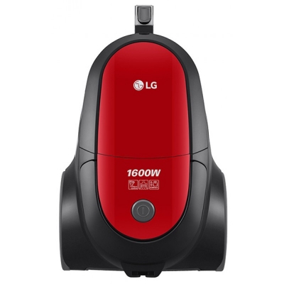 Пылесос LG VK-76A06NDRP Циклонныq фильтр 1.5 л и мощностью 1600 Вт/ 350 Вт. Красный