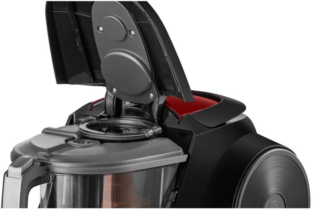 Пылесос LG VK-76A06NDRP Циклонныq фильтр 1.5 л и мощностью 1600 Вт/ 350 Вт. Красный