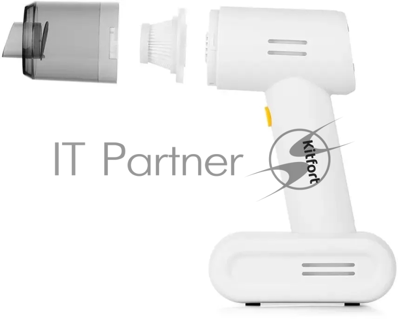 Пылесос KITFORT КТ-517-2 серо-синий (ШxГxВ) 20.3x12.5x37.6 cм. 2 в 1 (вертикальный + ручной), уборка сухая. Аккумуляторный. Количество аккумуляторов 1, время работы от аккумулятора до 30 мин, время зарядки 300 мин.Потребляемая мощность 120 Вт. Пылесб