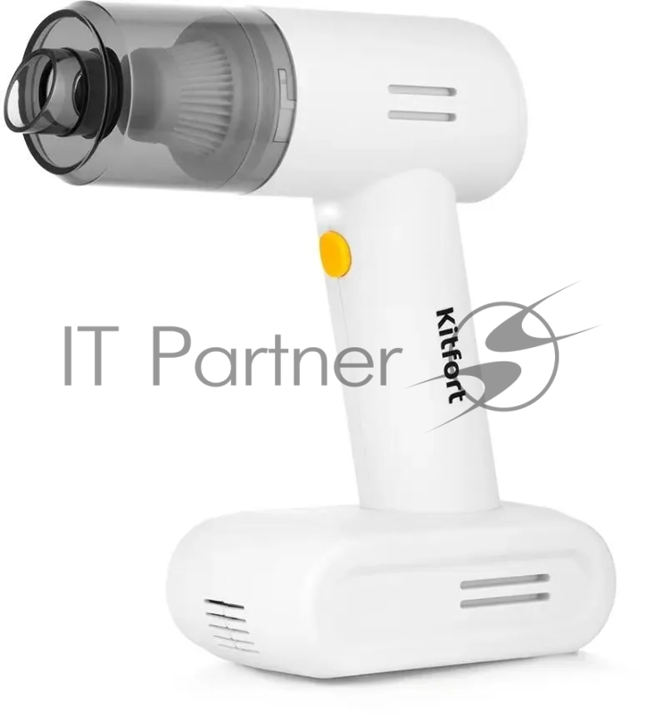 Пылесос KITFORT КТ-517-2 серо-синий (ШxГxВ) 20.3x12.5x37.6 cм. 2 в 1 (вертикальный + ручной), уборка сухая. Аккумуляторный. Количество аккумуляторов 1, время работы от аккумулятора до 30 мин, время зарядки 300 мин.Потребляемая мощность 120 Вт. Пылесб