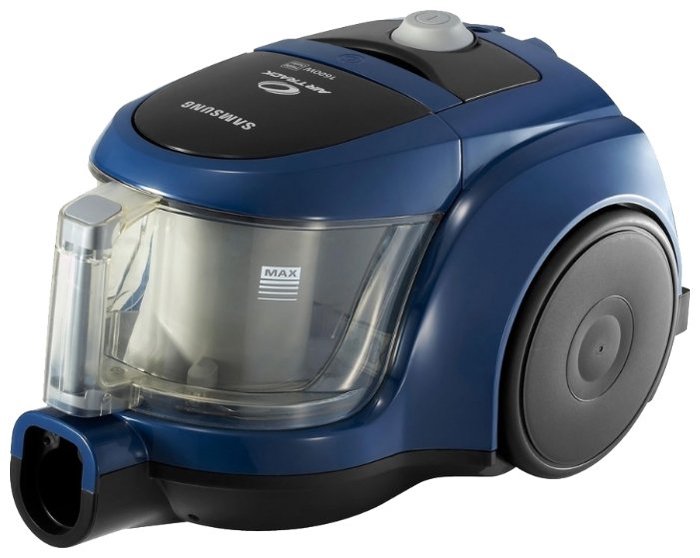 Пылесос Samsung VCC4520S36 1600/350 Вт, Синий, 1,3 л, Вкл/Выкл, Микрофильтр