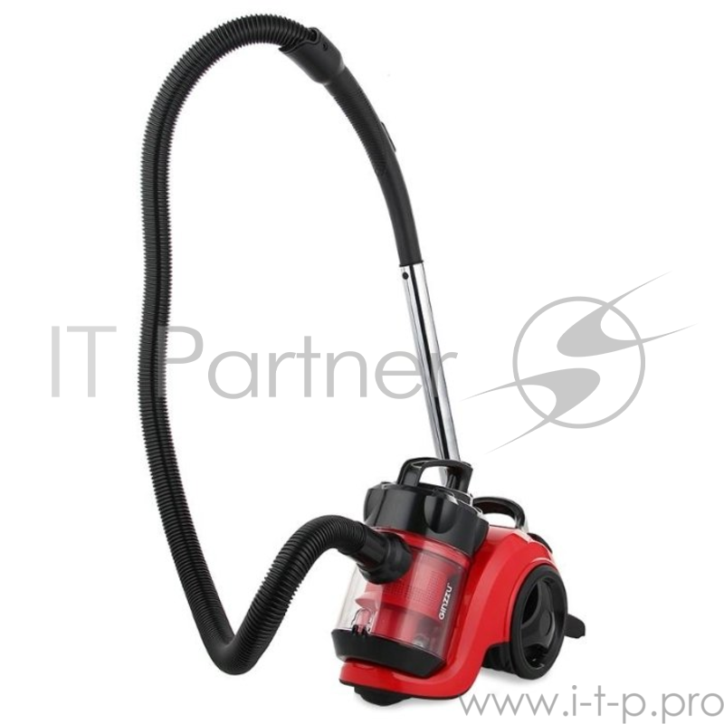 Пылесос GINZZU VS420 красно/черный Регулируемая мощность до 1700 Вт Легко очищающийся Мультициклонный фильтр. Повышенный объем пылесборника 3,0 л Телескопическая трубка Функция выдувания