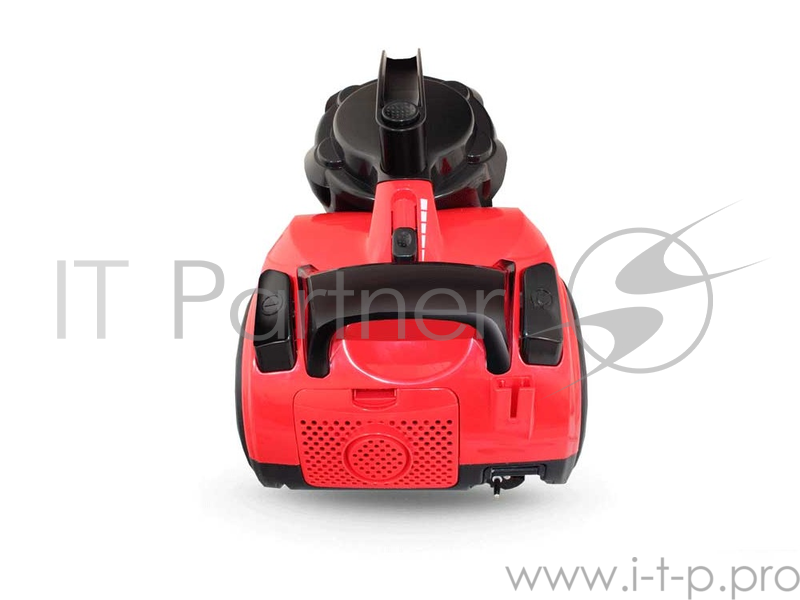 Пылесос GINZZU VS420 красно/черный Регулируемая мощность до 1700 Вт Легко очищающийся Мультициклонный фильтр. Повышенный объем пылесборника 3,0 л Телескопическая трубка Функция выдувания