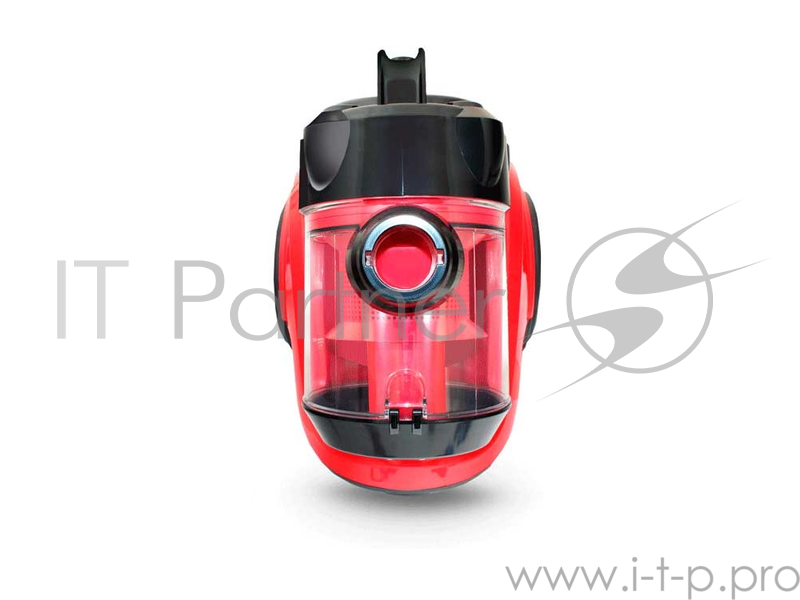 Пылесос GINZZU VS420 красно/черный Регулируемая мощность до 1700 Вт Легко очищающийся Мультициклонный фильтр. Повышенный объем пылесборника 3,0 л Телескопическая трубка Функция выдувания