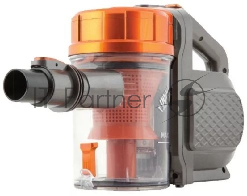 Беспроводной вертикальный пылесос. SUPRA VCS-4011 ( Потребляемая мощность 150 Вт, мощность всасывания 100Вт, источник питания : аккумулятор Lijn 22,2 В, 44,4 ВТ*Ч . Время работы на максимальной скорости 15 минут, время зарядки 5 часов, емкость пыле