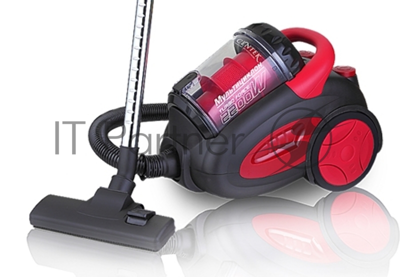 Пылесос Centek CT-2520 черный/красный