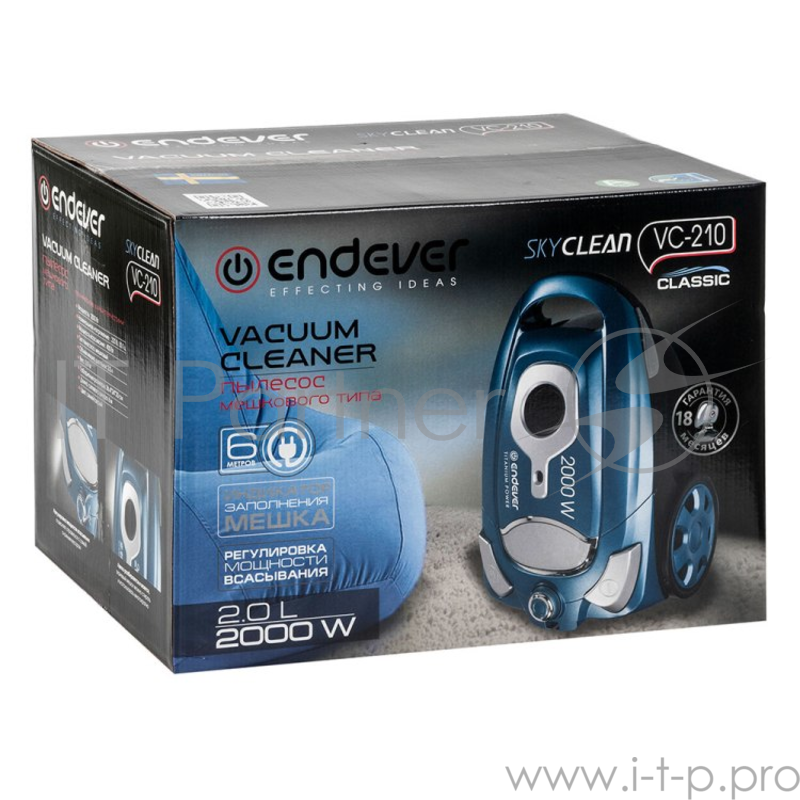Пылесос Endever Skyclean VC 210