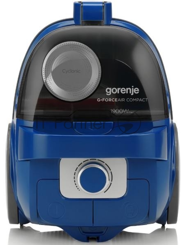 Пылесос Gorenje VC1903GACBUCY Мощность подключения:1900Вт, Тип пылесборника: Контейнер, Объем контейнера: 2,2л, Телескопическая металлическая трубка, Насадка 2 в 1, Умная парковка, Радиус действия: 7м, Прорезиненные колесики, Фильтрация HEPA, Универс