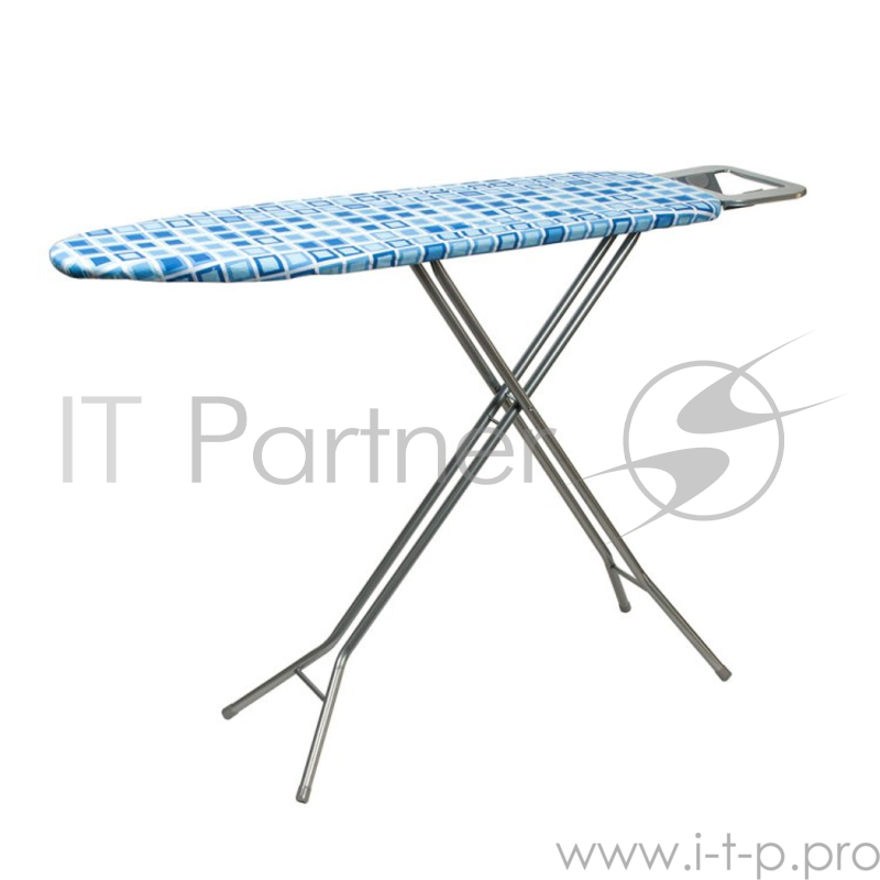 Гладильная доска Endever Delta-20, подставка д/утюга, 7 регулировок по высоте, высота 90 см, 110х33 см, серебристый