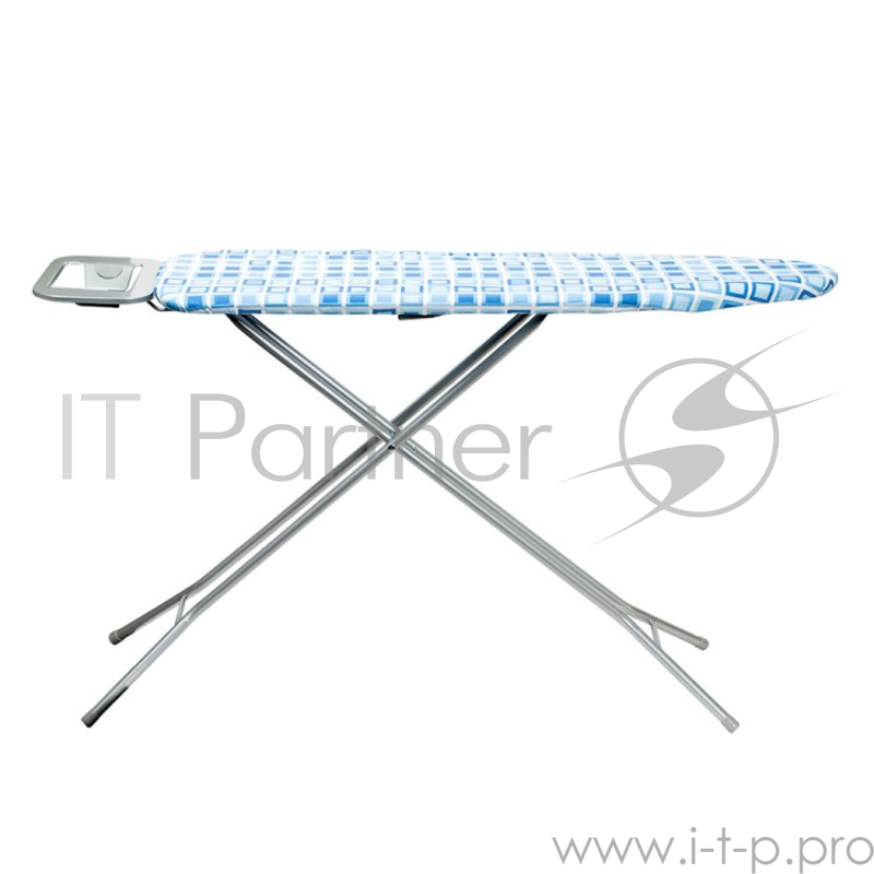 Гладильная доска Endever Delta-20, подставка д/утюга, 7 регулировок по высоте, высота 90 см, 110х33 см, серебристый