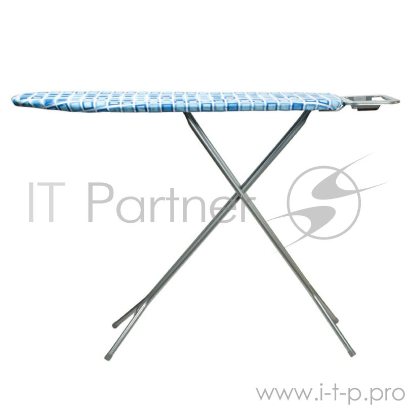 Гладильная доска Endever Delta-20, подставка д/утюга, 7 регулировок по высоте, высота 90 см, 110х33 см, серебристый